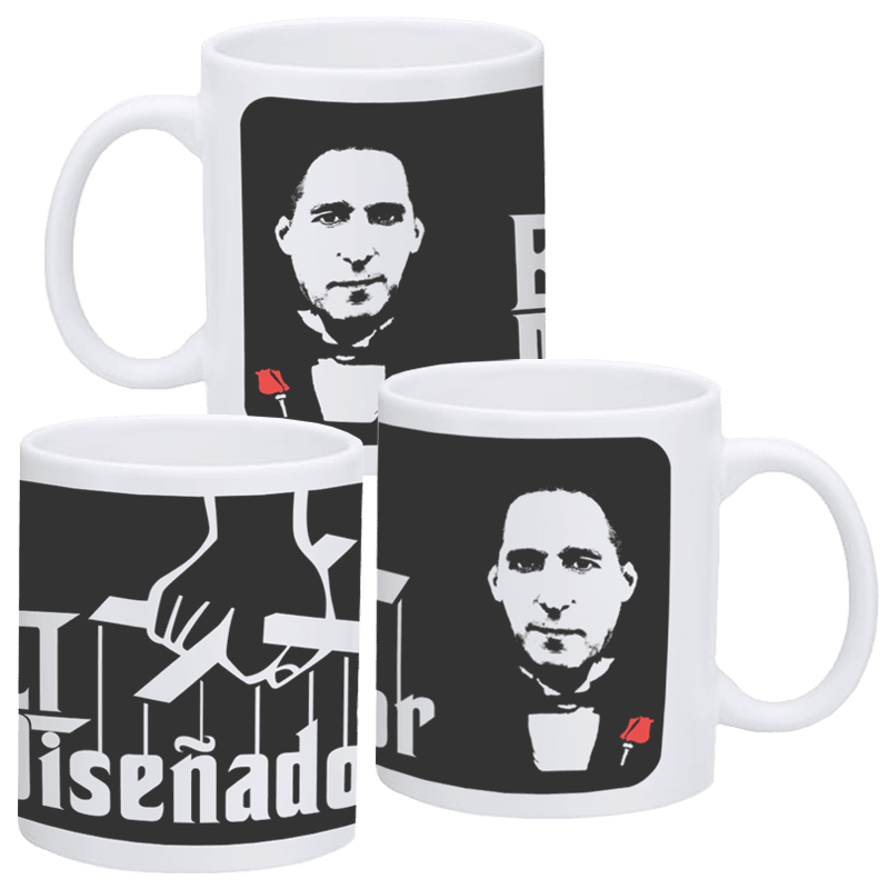 taza porcelana personalizable el disenador camisetas unicas